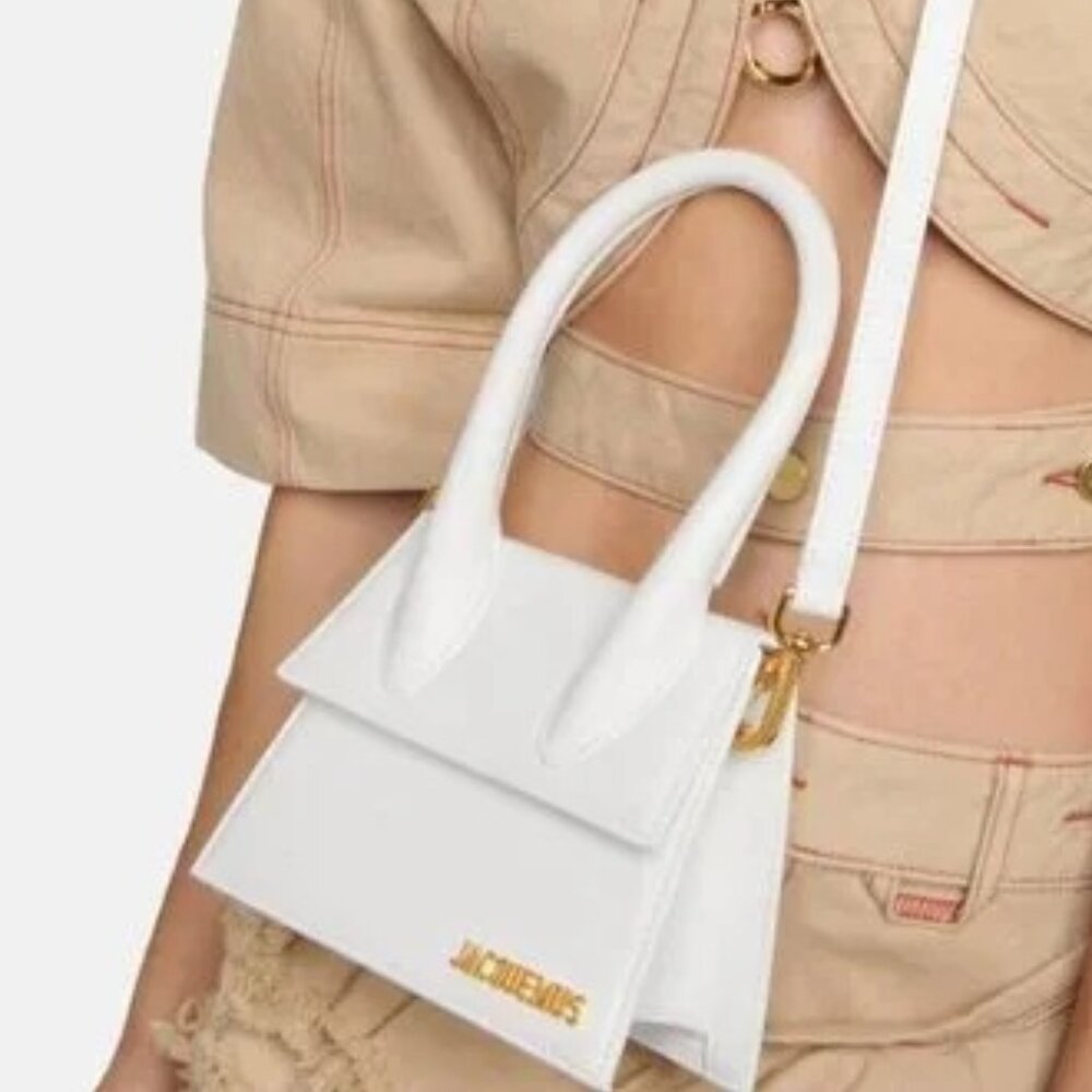 Jacquemus – Le Chiquito Moyen Bag in White